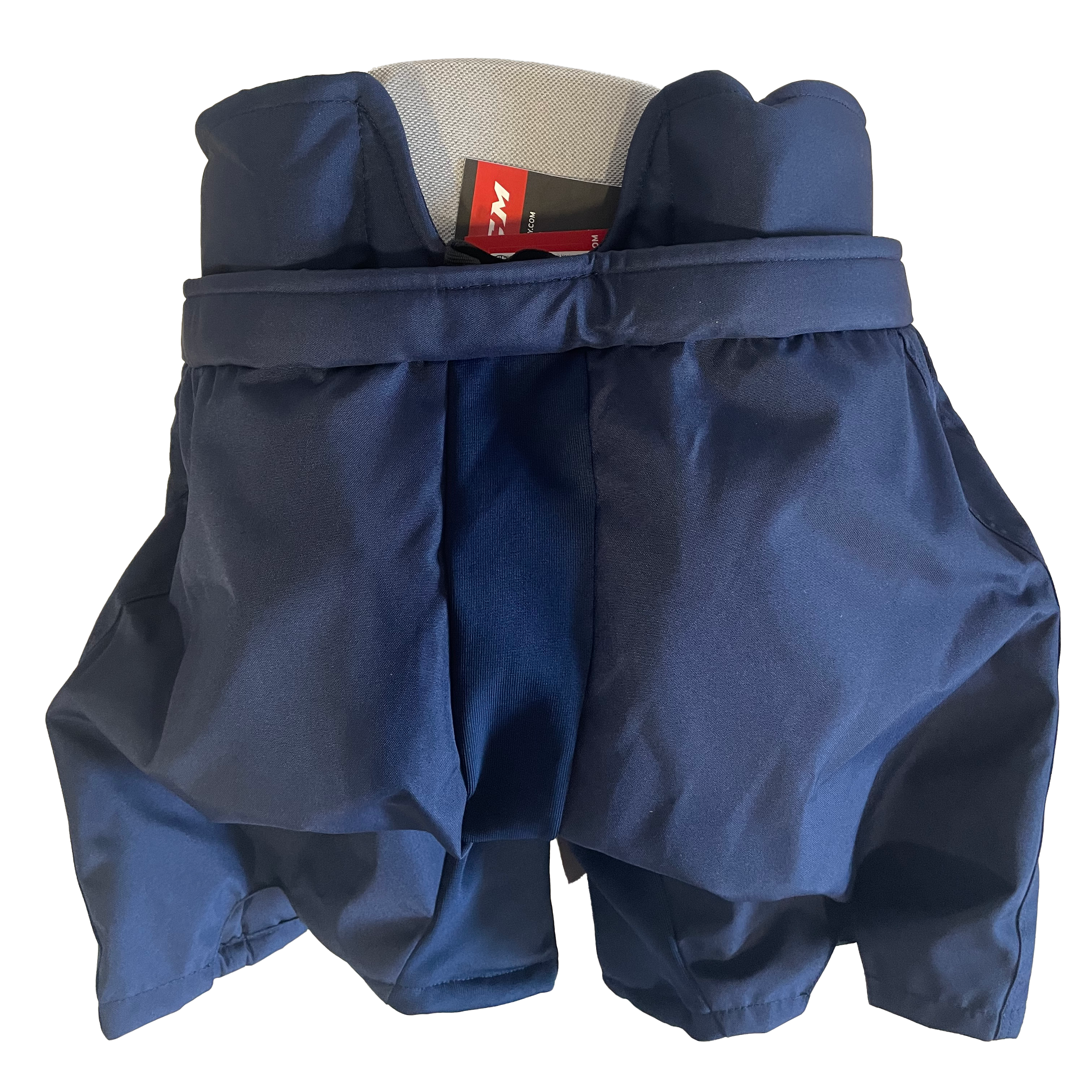 CCM HPG12AV2 - Pantalon de gardien de but de hockey NCAA Pro Stock (bleu marine)